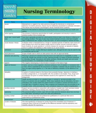 Imagen de portada: Nursing Terminology Speedy Study Guides 9781634286305