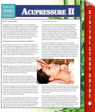 Imagen de portada: Acupressure II 9781634288347
