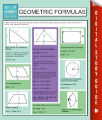 Imagen de portada: Geometric Formulas 9781634288934