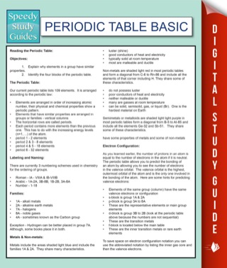 Cover image: Periodic Table Basic 9781634288958