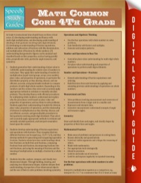 Imagen de portada: Math Common Core 4Th Grade 9781634289153