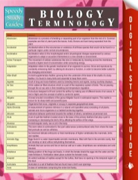 Cover image: Biology Terminology 9781634289221