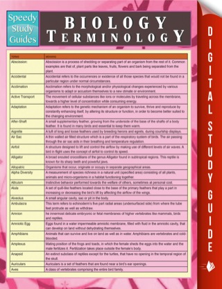 Imagen de portada: Biology Terminology 9781634289221