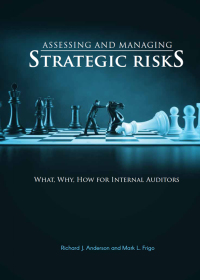 Omslagafbeelding: Assessing and Managing Strategic Risks: What, Why, How for Internal Auditors 1st edition 9781634540056