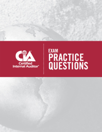 表紙画像: CIA Exam Practice Questions - Certified Internal Auditors 2019 19th edition 9781634540452