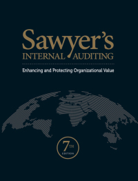 Cover image: Sawyer's Internal Auditing: Enhancing and Protecting Organizational Value 7th edition 9781634540520
