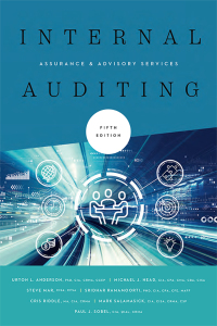 Cover image: Internal Auditing: Assurance and Advisory Services 5th edition 9781634541367