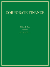 Cover image: Haas' Corporate Finance (Hornbook Series) 1st edition 9780314289643