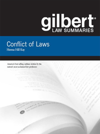 Cover image: Gilbert Law Summaries on Conflict of Laws 18th edition 9780314143419