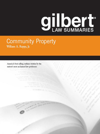 Cover image: Gilbert Law Summaries on Community Property 18th edition 9780314152206