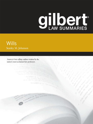 Cover image: Gilbert Law Summaries on Wills 12th edition 9780314268914