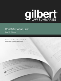 Cover image: Gilbert Law Summaries on Constitutional Law 31st edition 9780314276179