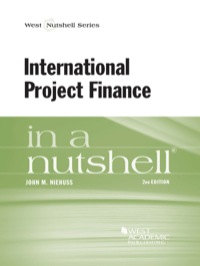 Cover image: Niehuss' International Project Finance in a Nutshell 2nd edition 9781628101348