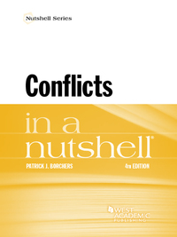 Cover image: Borchers's Conflicts in a Nutshell, 4th 4th edition 9781634597463