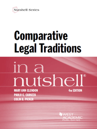Cover image: Glendon, Carozza, and Picker's Comparative Legal Traditions in a Nutshell 4th edition 9780314285607