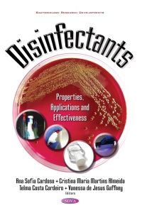 Imagen de portada: Disinfectants: Properties, Applications and Effectiveness 9781634859585