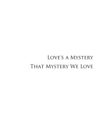 Imagen de portada: Love's a Mystery 9781635010152