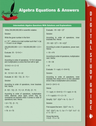 Cover image: Algebra Equations