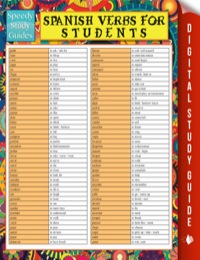 صورة الغلاف: Spanish Verbs For Students (Speedy Study Guide) 9781635011869