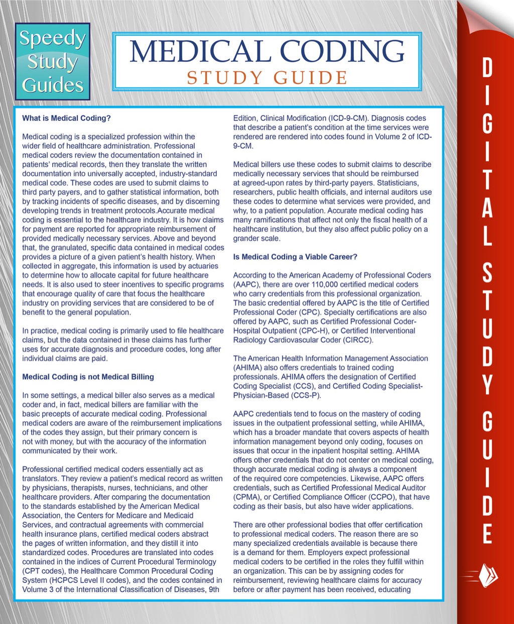 Medical Coding Study Guide (eBook)