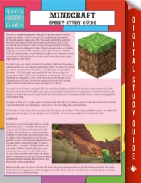 Cover image: Minecraft Speedy Study Guide (Speedy Study Guide) 9781635011944