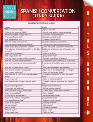 Imagen de portada: Spanish Conversation (Speedy Language Study Guide) 9781635011982