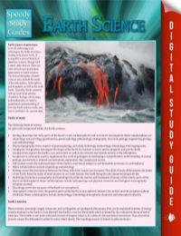 Imagen de portada: Earth Science (Speedy Study Guide) 9781635013092
