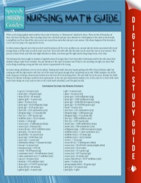 Cover image: Nursing Math Guide (Speedy Study Guide) 9781635013757