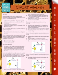 Imagen de portada: Circuit Analysis (Speedy Study Guide) 9781635013764