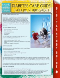 صورة الغلاف: Diabetes Care Guide (Speedy Study Guide) 9781635014020