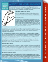 Imagen de portada: American Sign Language (Speedy Study Guide) 9781635014136
