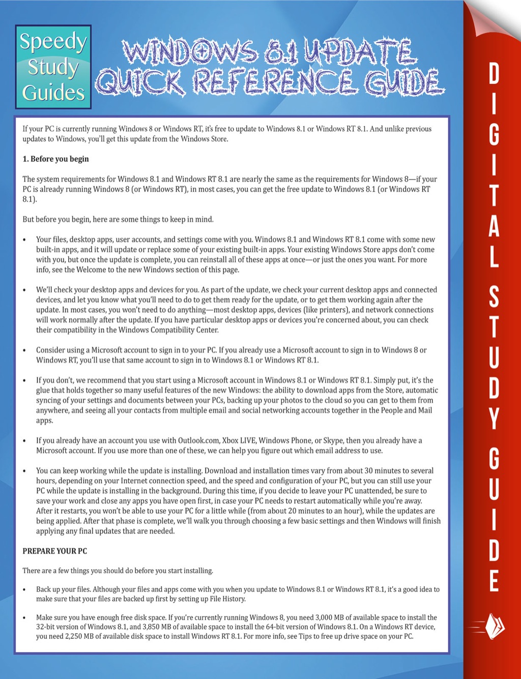 Windows 8.1 Update Quick Reference Guide (eBook)