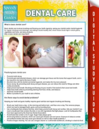Imagen de portada: Dental Care (Speedy Study Guide) 9781635014532