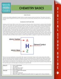 Imagen de portada: Chemistry Basics (Speedy Study Guide) 9781635014587