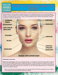 صورة الغلاف: How To Apply Make Up Guide (Speedy Study Guide) 9781635014624