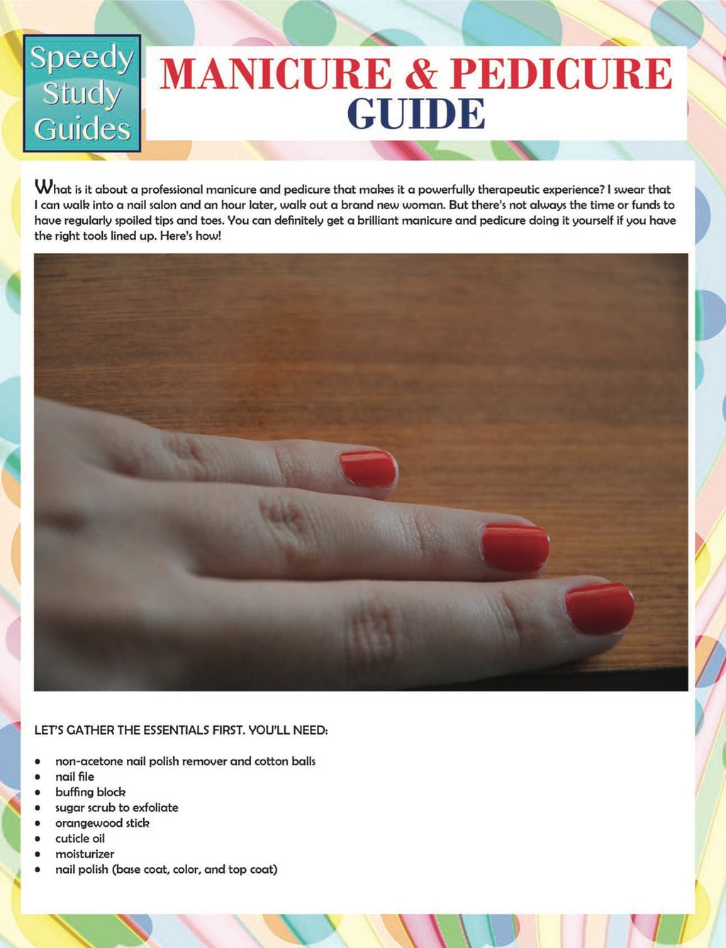 Manicure And Pedicure Guide (Speedy Study Guide)