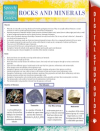 صورة الغلاف: Rocks and Minerals (Speedy Study Guide) 9781635014808