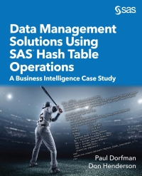 Cover image: Data Management Solutions Using SAS Hash Table Operations 9781629601434