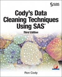 Imagen de portada: Cody's Data Cleaning Techniques Using SAS 3rd edition 9781629607962