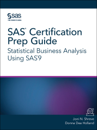 Omslagafbeelding: SAS Certification Prep Guide 9781629603810