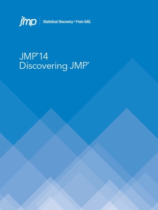 Imagen de portada: Discovering JMP 14 9781635264890