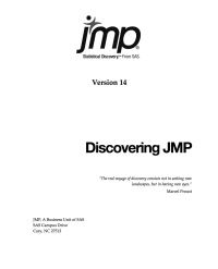 Cover image: Discovering JMP 14 9781635264890