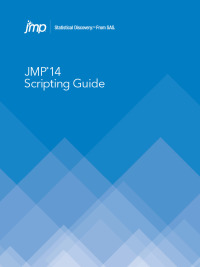 Cover image: JMP 14 Scripting Guide 9781635265378