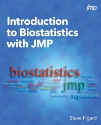 Cover image: Introduction to Biostatistics with JMP 9781629606330