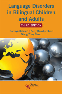 Imagen de portada: Language Disorders in Bilingual Children and Adults 3rd edition 9781635501896