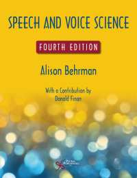 Titelbild: Speech and Voice Science 4th edition 9781635503227