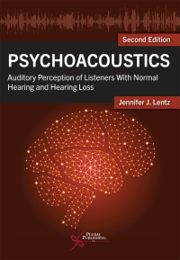 Cover image: Psychoacoustics: Perception of Normal and Impaired Hearing with Audiology Applications 2nd edition 9781635505252