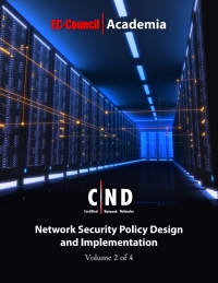 Cover image: Certified Network Defender (CND) eBook w/ iLabs (Volume 2: Network Security Policy, Design and Implementation) 1st edition 9781635671698