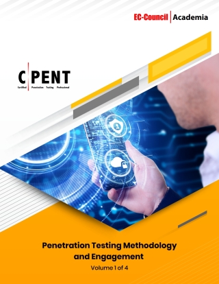 Cover image: CPENT w/ iLabs (Volume 1: Penetration Testing Methodology and Engagement) 1st edition 9781635675825