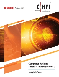 Cover image: Computer Hacking Forensics Investigator (CHFI) Version 10 eBook w/ iLabs (Volumes 1 through 4) 10th edition 9781635676815